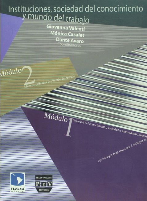Portada del libro Instituciones, sociedad del conocimiento y mundo del trabajo